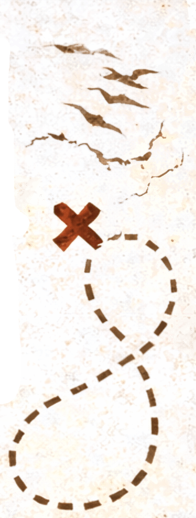 X marks the spot Drawing